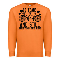 Carrot 10 Years And Still Enjoying The Ride Premium Sweatshirt - Bettercallsaul