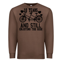 Chestnut 10 Years And Still Enjoying The Ride Premium Sweatshirt - Bettercallsaul