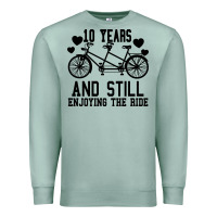 Seafoam 10 Years And Still Enjoying The Ride Premium Sweatshirt - Bettercallsaul