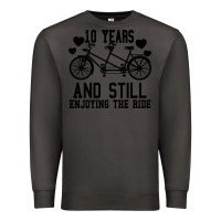 Smoke 10 Years And Still Enjoying The Ride Premium Sweatshirt - Bettercallsaul