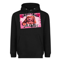 Black Valentine Sloth Heavyweight Hoodie - Bettercallsaul