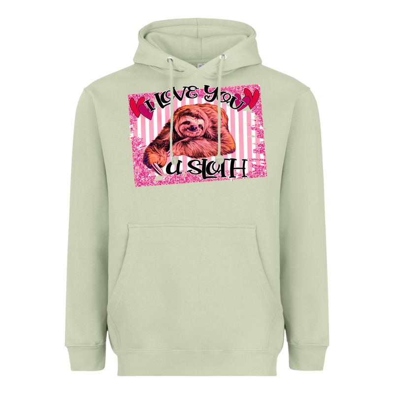 Valentine Sloth Heavyweight Hoodie by Bettercallsaul | Teevron