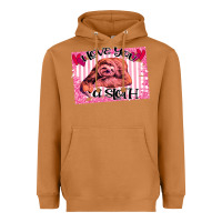 Meerkat Valentine Sloth Heavyweight Hoodie - Bettercallsaul