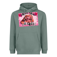 Sage Valentine Sloth Heavyweight Hoodie - Bettercallsaul