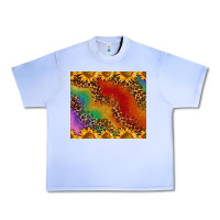 Grape Ice pride sunflower  rainbow leopard Urban Heavy Tee - AdoDesignShop