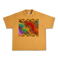 Peanut Butter pride sunflower  rainbow leopard Urban Heavy Tee - AdoDesignShop