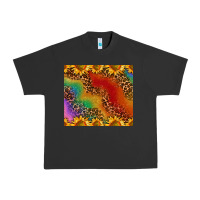 Pigment Black pride sunflower  rainbow leopard Urban Heavy Tee - AdoDesignShop