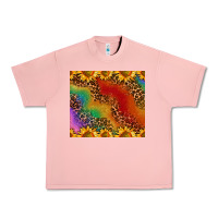 Salmon pride sunflower  rainbow leopard Urban Heavy Tee - AdoDesignShop
