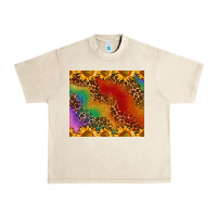 Sandshell pride sunflower  rainbow leopard Urban Heavy Tee - AdoDesignShop