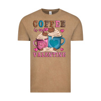 Vintage Coffee valentines day coffe is my valentine Vintage Tee - AdoDesignShop