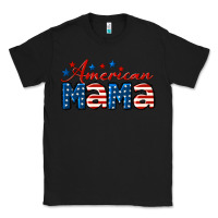 Black American Mama Classic Tee - LillyAllenDesigns