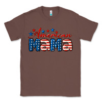 Chestnut American Mama Classic Tee - LillyAllenDesigns