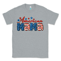 Heather Grey American Mama Classic Tee - LillyAllenDesigns