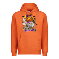 Carrot Happy Halloween with Skeleton Premium Hoodie - texasbilliewilder