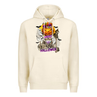 Tofu Happy Halloween with Skeleton Premium Hoodie - texasbilliewilder