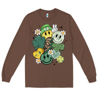 Chestnut st patricks day green smile Long Sleeve Tee - MaliasSmallBusiness