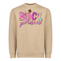 Mushroom black princess black girl Heavyweight Sweatshirt - NancyCooperArtShop