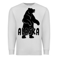 Dove Grey Alaska Bear Premium Sweatshirt - Bettercallsaul