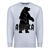 Heather Grey Alaska Bear Premium Sweatshirt - Bettercallsaul
