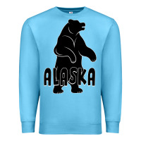 Ocean Blue Alaska Bear Premium Sweatshirt - Bettercallsaul