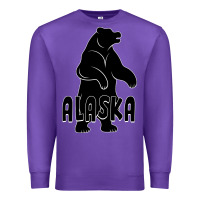 Purple Alaska Bear Premium Sweatshirt - Bettercallsaul