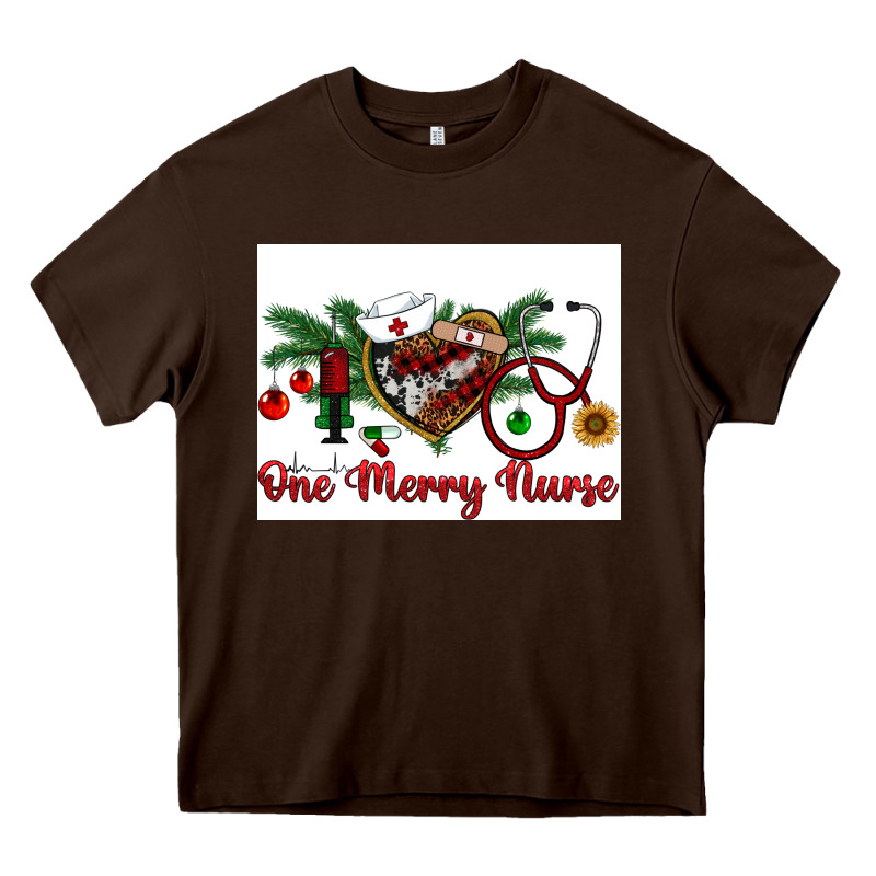 One Merry Nurse Heavy Core Tee by RanaPortraitStore | Teevron