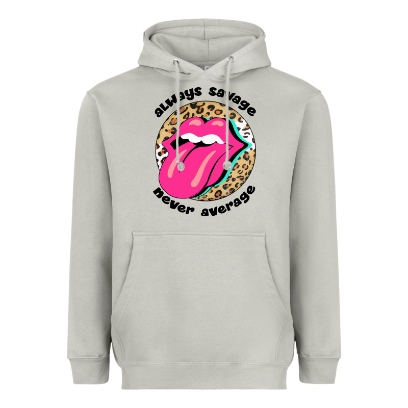 Always Savage Never Average Heavyweight Hoodie by Bettercallsaul | Teevron