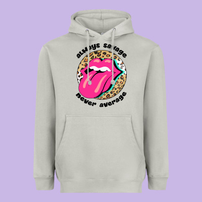 Always Savage Never Average Heavyweight Hoodie Designed By Bettercallsaul