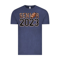 Vintage Denim senior 2023 american football Vintage Tee - AdoDesignShop