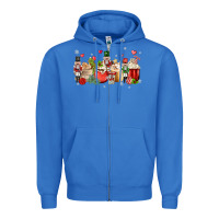 True Royal nutcracker coffee Zipper Hoodie - MaliasSmallBusiness