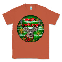 Copper mule buck deer head christmas Classic Tee - LillyAllenDesigns