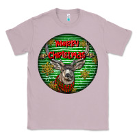 Lilac mule buck deer head christmas Classic Tee - LillyAllenDesigns