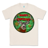 Natural mule buck deer head christmas Classic Tee - LillyAllenDesigns
