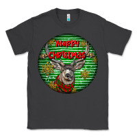 Smoke mule buck deer head christmas Classic Tee - LillyAllenDesigns