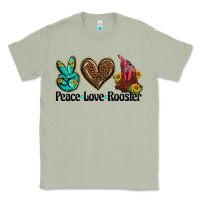 Matcha peace love rooster Classic Tee - BarkalooDesign