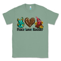 Sage peace love rooster Classic Tee - BarkalooDesign