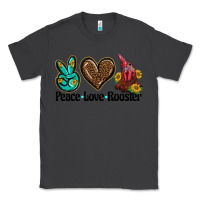 Smoke peace love rooster Classic Tee - BarkalooDesign