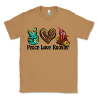 Peace Love Rooster Classic Tee | Teevron