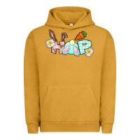Pigment Peanut Butter Hop bunny Easter Day Urban Hoodie - CowGirlArtShop