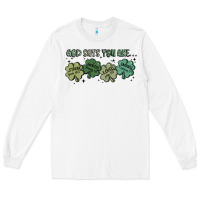 White god says i am patrick's day Long Sleeve Tee - MaliasSmallBusiness