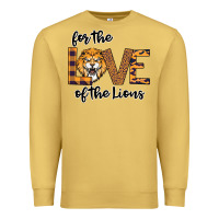 Antique Gold For the Love of the Lions Premium Sweatshirt - Bettercallsaul