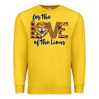 Lemon For the Love of the Lions Premium Sweatshirt - Bettercallsaul