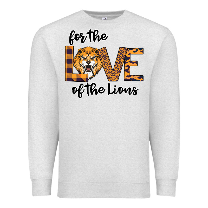 For The Love Of The Lions Premium Sweatshirt by Bettercallsaul | Teevron
