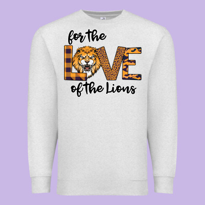 For The Love Of The Lions Premium Sweatshirt Designed By Bettercallsaul