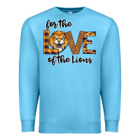 Ocean Blue For the Love of the Lions Premium Sweatshirt - Bettercallsaul