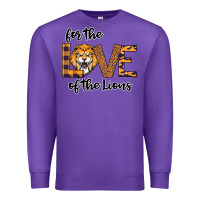 Purple For the Love of the Lions Premium Sweatshirt - Bettercallsaul