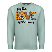 Seafoam For the Love of the Lions Premium Sweatshirt - Bettercallsaul