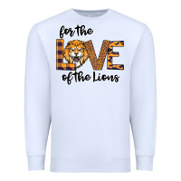 White For the Love of the Lions Premium Sweatshirt - Bettercallsaul