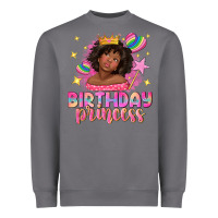 Storm birthday princess with afro girl Heavyweight Sweatshirt - NancyCooperArtShop
