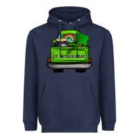 Navy St Patrick's Day Truck Heavyweight Hoodie - Bettercallsaul